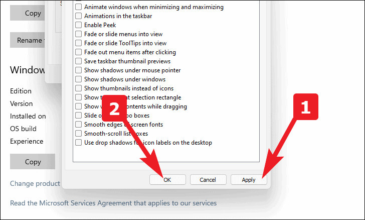 Tắt các hiệu ứng hình ảnh trên Windows 11 - Ảnh 07