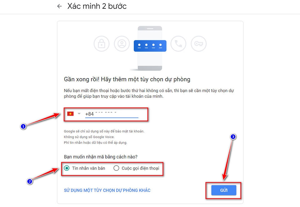Xác minh 2 bước trên Gmail - Ảnh 05
