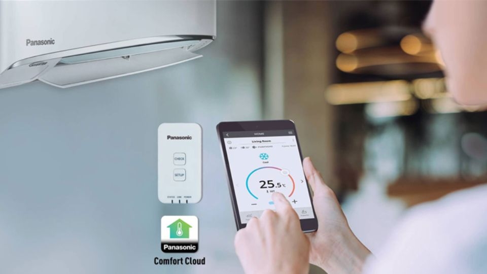 Ứng dụng điều khiển điều hòa bằng điện thoại Panasonic Comfort Cloud
