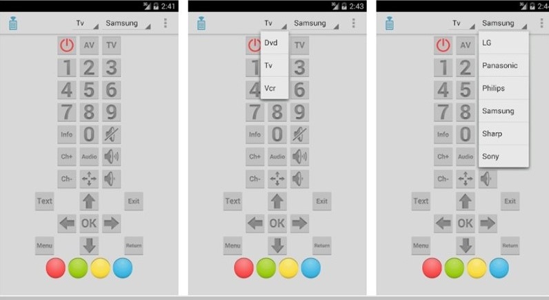 Ứng dụng điều khiển điều hòa bằng điện thoại IR Remote Control