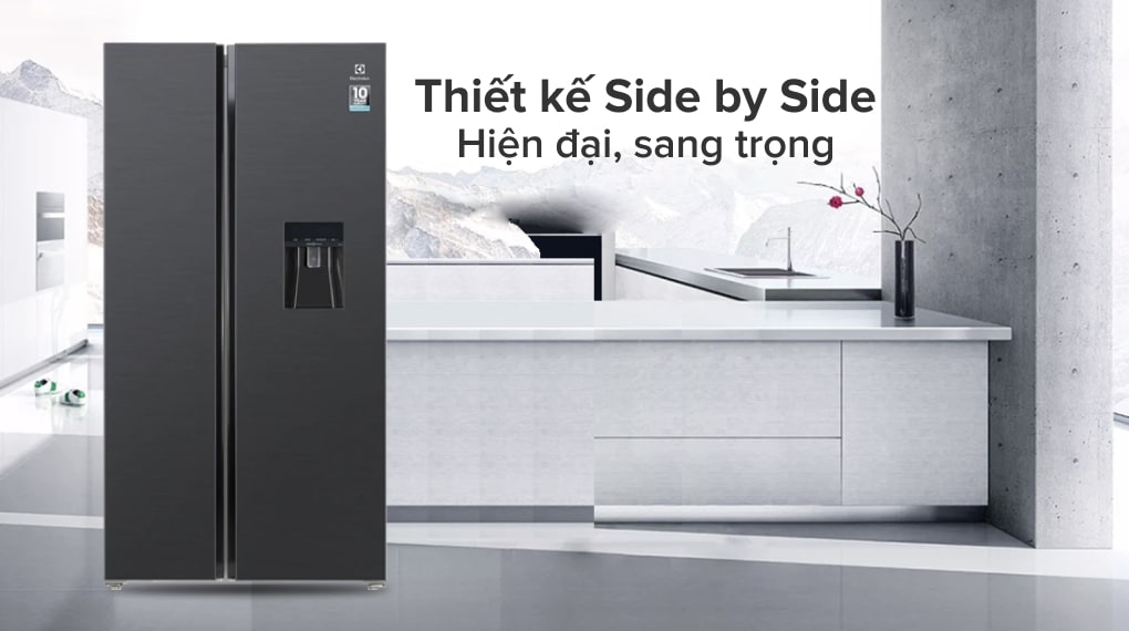 Kích thước tủ lạnh Side by side hình 7