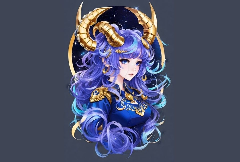 12 cung hoàng đạo Ma Kết anime art