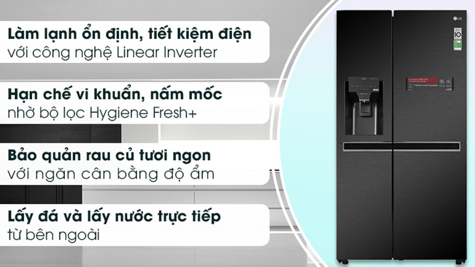 Tủ lạnh sở hữu rất nhiều công nghệ hiện đại