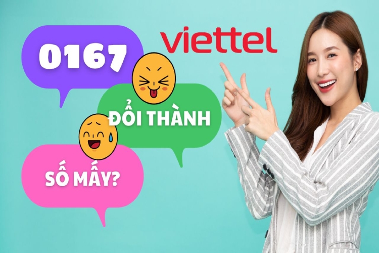 0167 đổi thành số mấy?