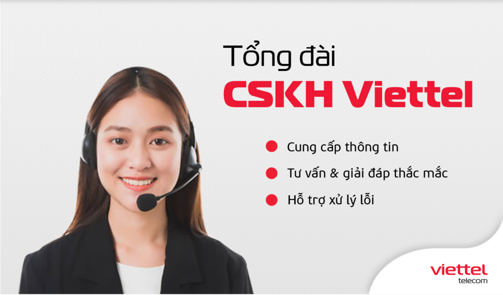 Liên hệ đến tổng đài Viettel