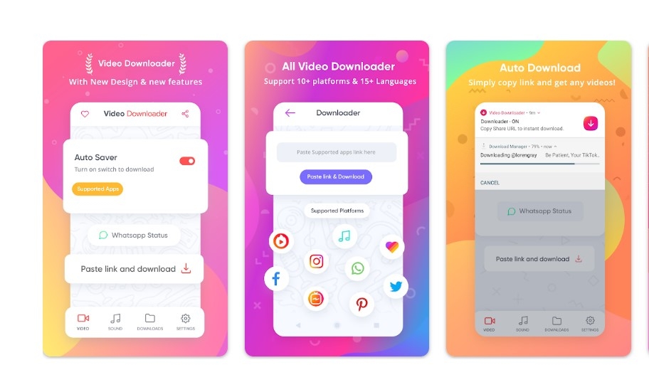 Video Downloader No Watermark