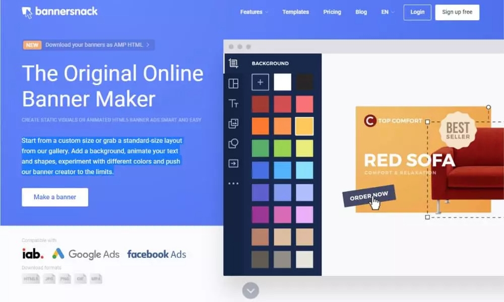 Sự đa dạng và tiện ích trong Bannersnack hứa hẹn mang lại những trải nghiệm độc đáo cho các thiết kế của bạn