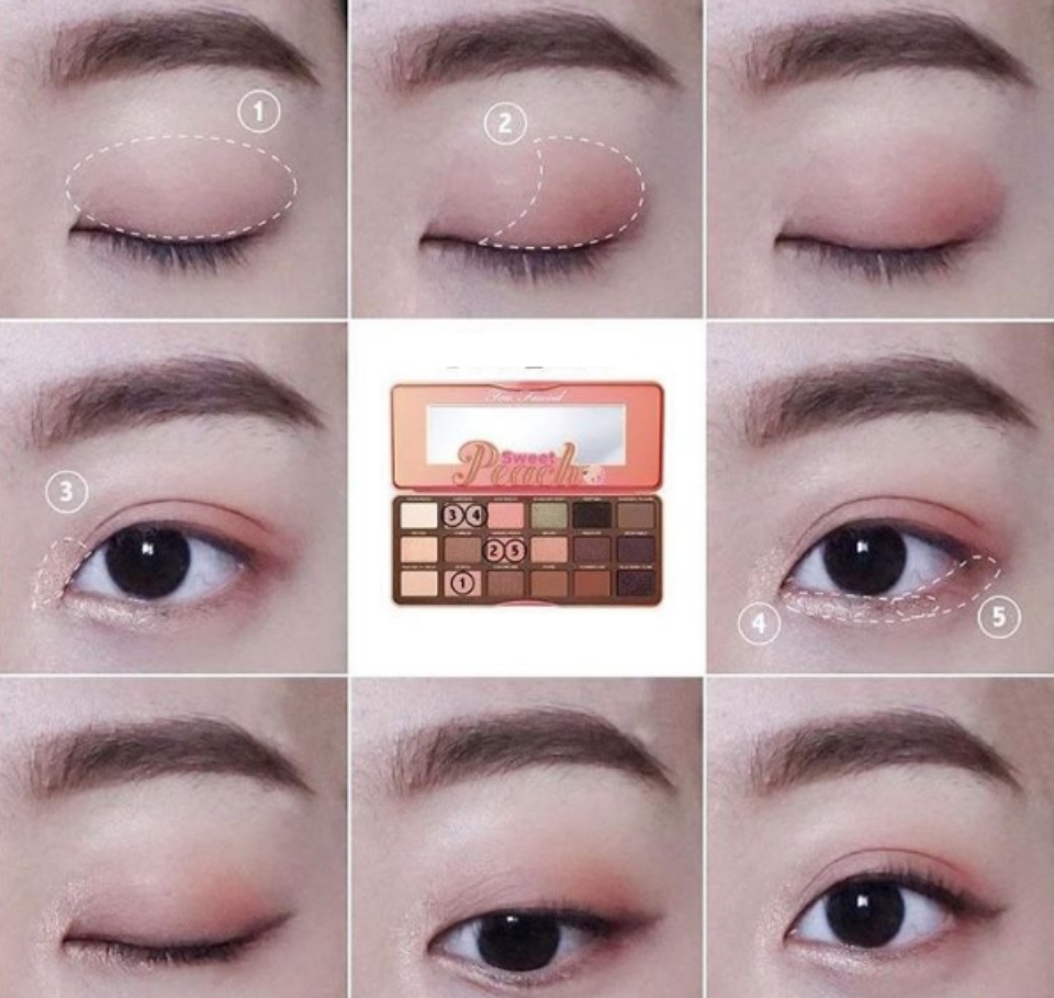 Mở góc mắt để tăng độ thu hút trong makeup Douyin