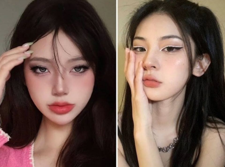 Layout cá tính với tone đậm