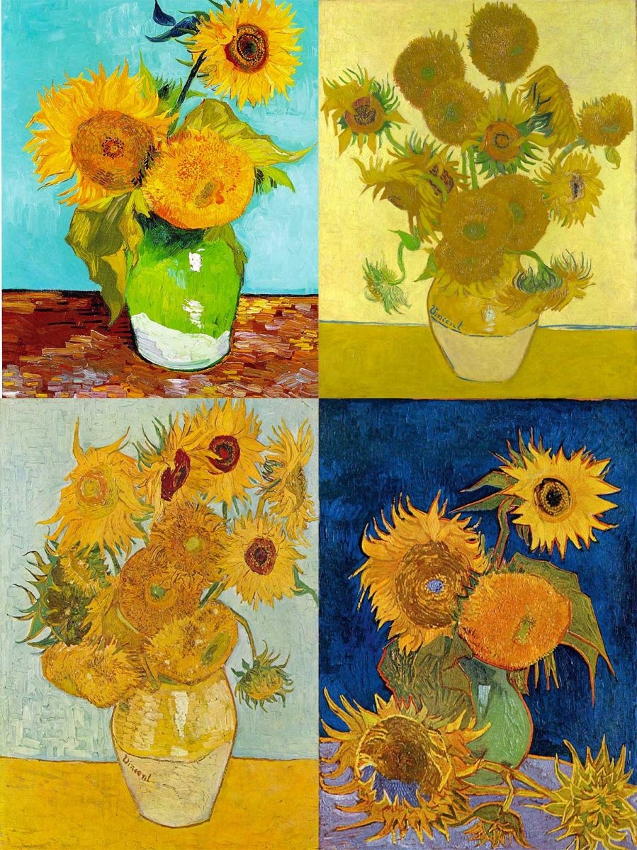 Loạt tranh Hoa hướng dương (tên gốc, trong tiếng Pháp: Tournesols)