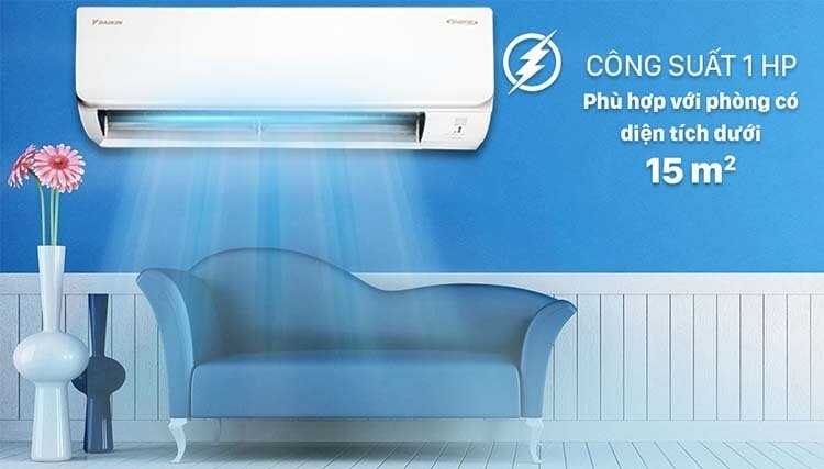 Máy lạnh 9000BTU, công suất 1HP