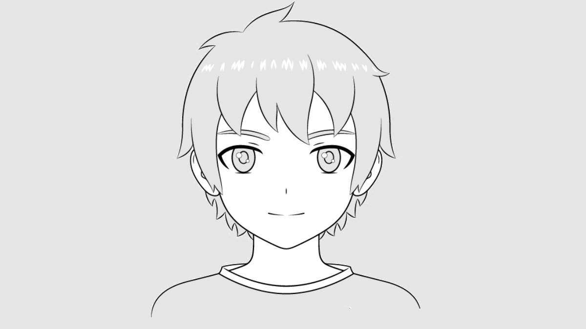 vẽ anime đơn giản 14