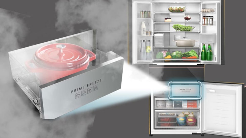 Prime Freeze - ngăn cấp đông siêu tốc