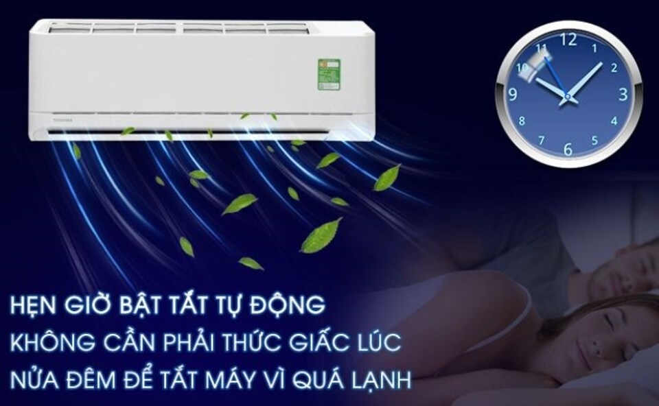 Lợi ích của cách hẹn giờ máy lạnh Toshiba