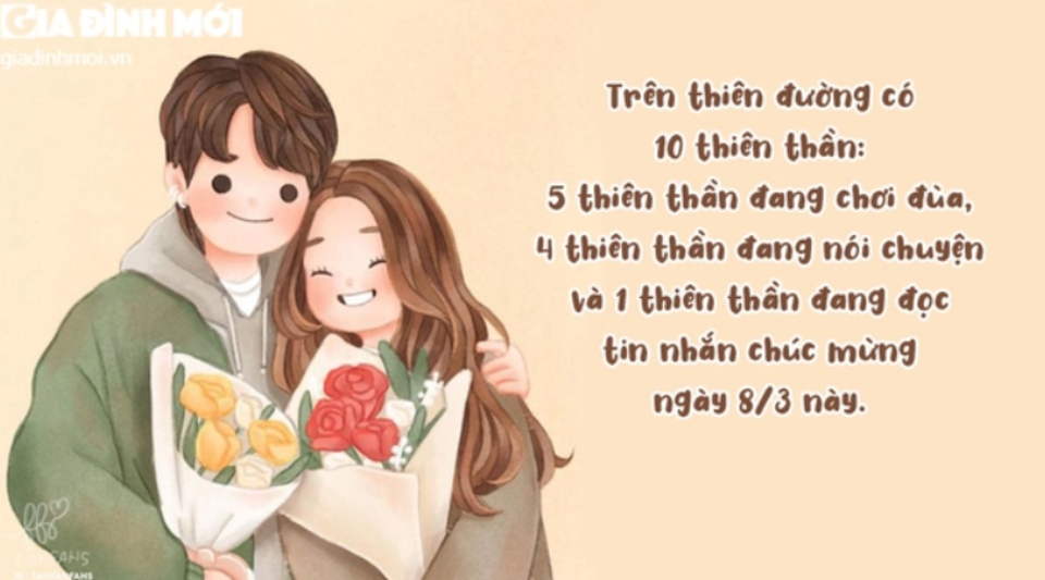Lời chúc 8/3 cho người yêu ngọt ngào
