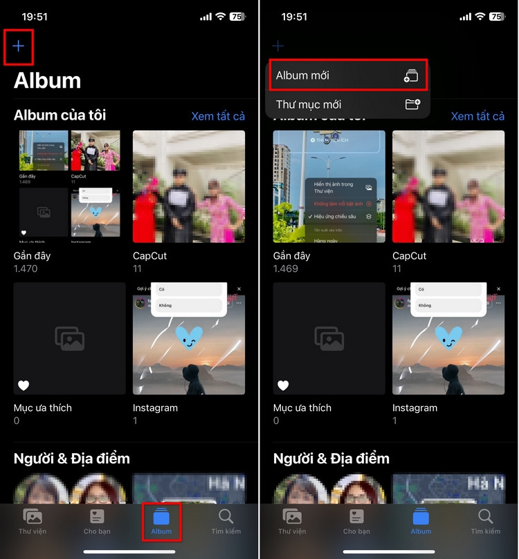 Cài album ảnh làm màn hình khóa iPhone (7)