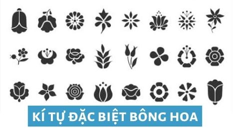 kí tự đặc biệt bông hoa 4