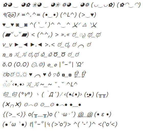 kí tự đặc biệt gunny 3