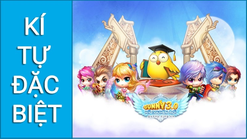 Kí tự đặc biệt Gunny