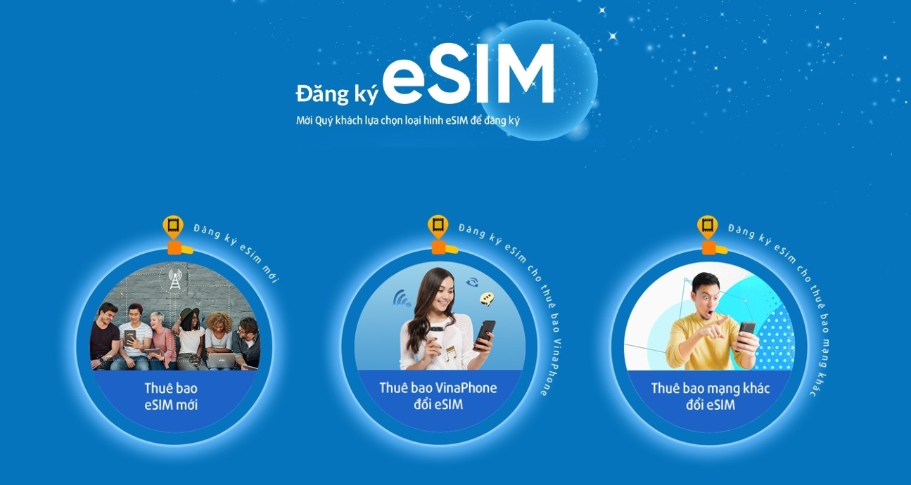 Lợi ích khi sử dụng eSIM VinaPhone