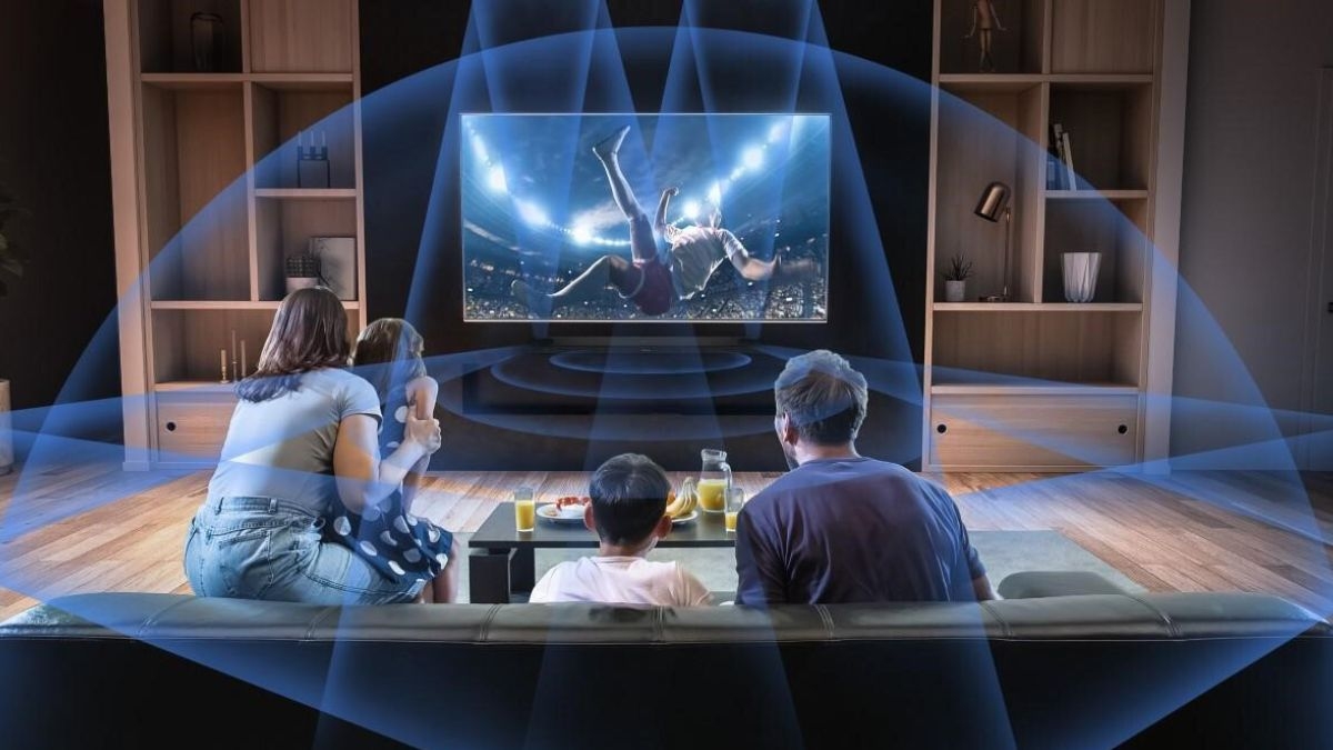 Công nghệ âm thanh vòm mang lại trải nghiệm như trong rạp chiếu phim