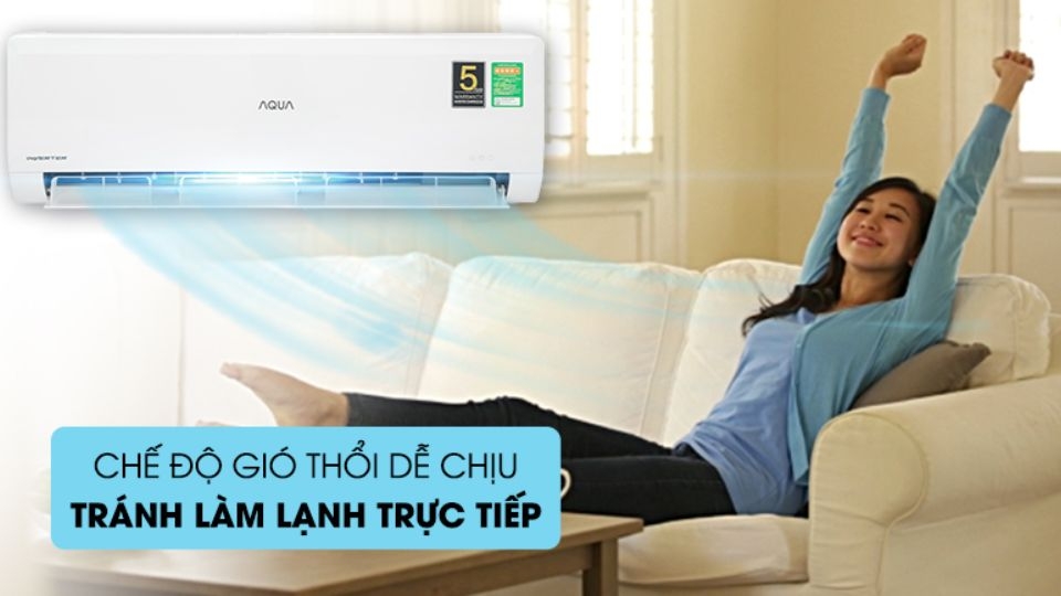 Chế độ thổi gió dễ chịu Comfort Air