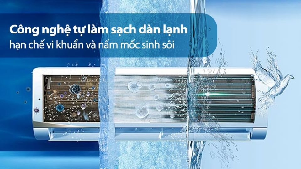 Công nghệ Self Clean tự động làm sạch