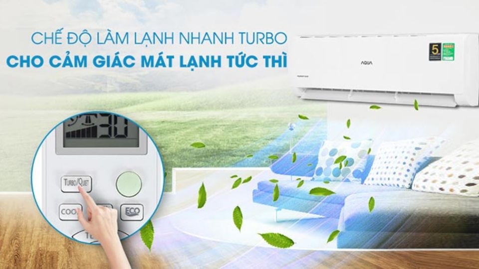 Chế độ Turbo làm lạnh nhanh