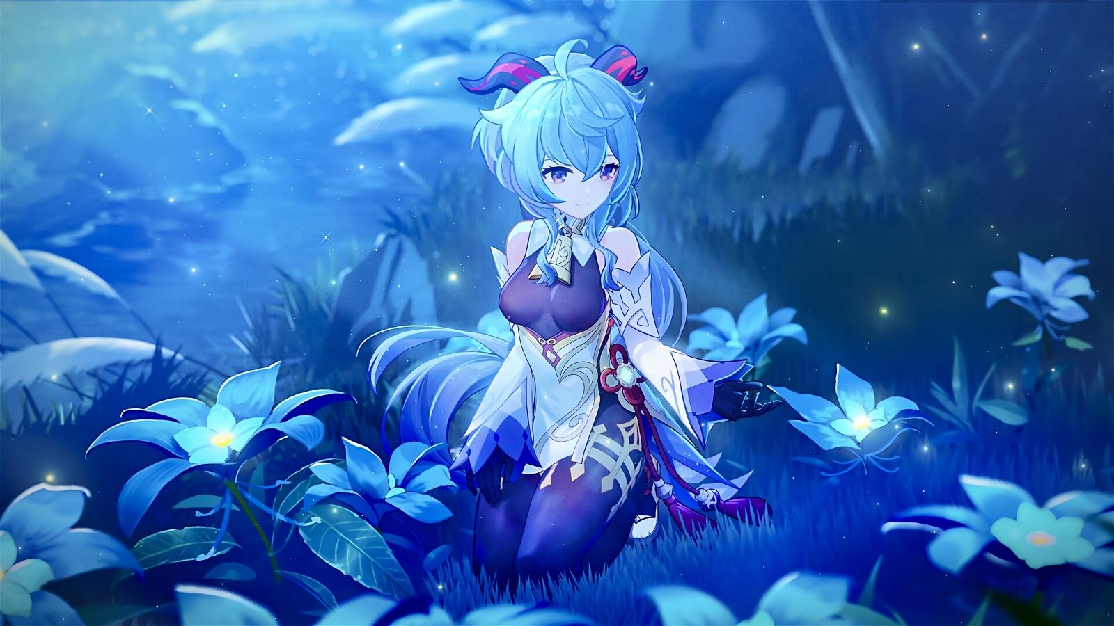 Ảnh nền Ganyu dễ thương
