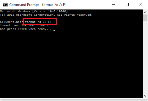 cách format usb bị lỗi 7