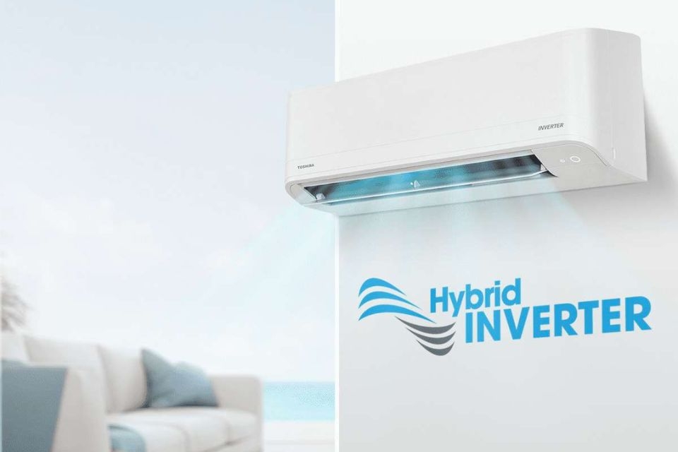 Động cơ Hybrid Inverter của máy lạnh toshiba