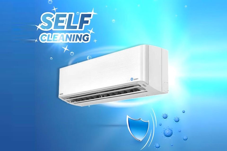 chức năng tự làm sạch (Self Cleaning) trên máy lạnh Toshiba