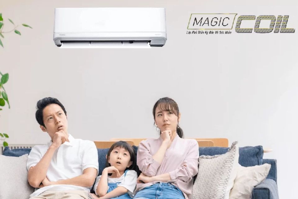Công nghệ chống bám bẩn (Magic Coil) của máy lạnh Toshiba