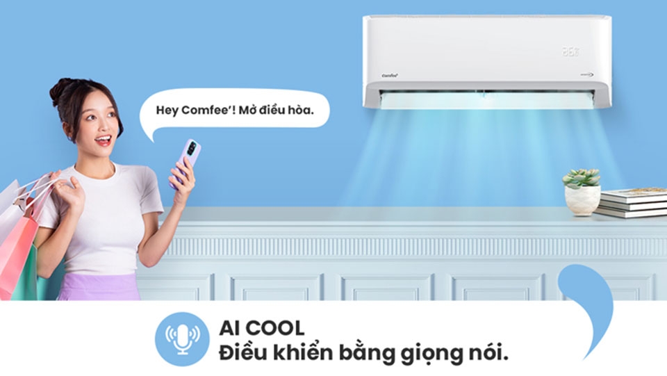 Ai Cool giúp điều khiến máy lạnh bằng giọng nói