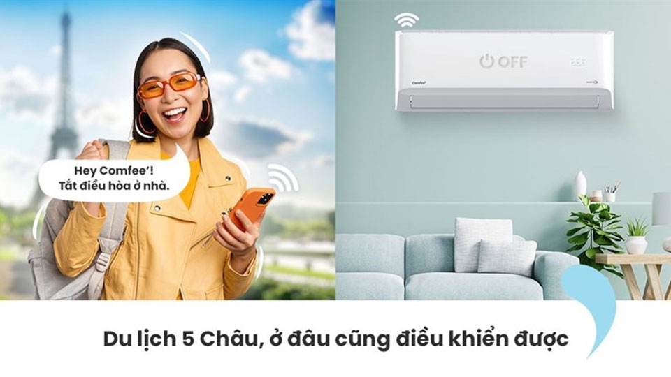 Bạn có thể điều khiển máy lạnh ở bất cứ đâu
