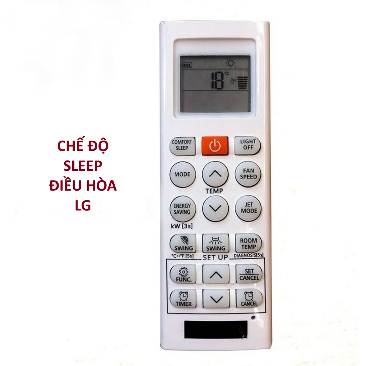 Điều khiển máy lạnh LG và cách cài đặt hẹn giờ ngủ