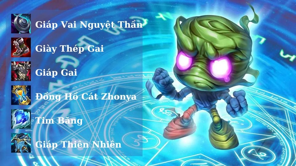 Cách build Amumu dùng để đi Sp