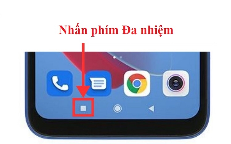 Nhấn vào phím Đa nhiệm