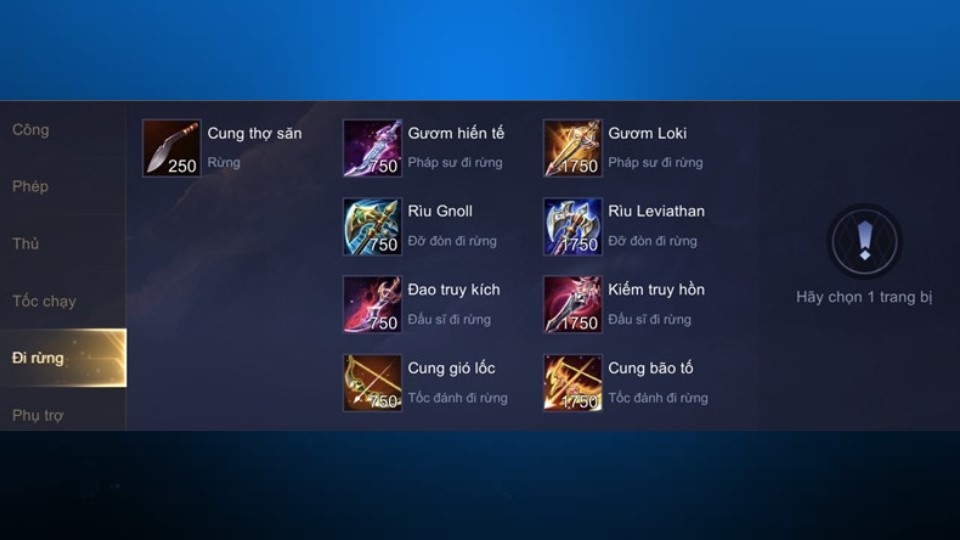 Cách chơi sát thủ đi rừng