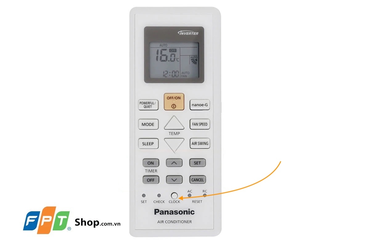 đèn timer trên máy lạnh Panasonic - hình 2