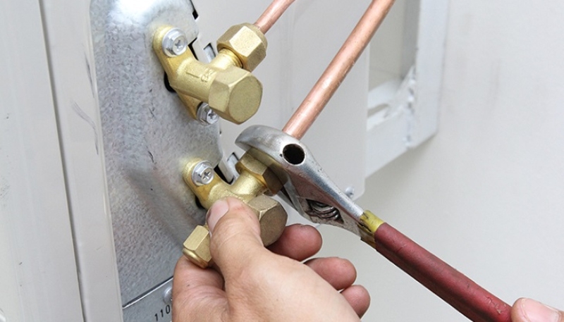 Lắp máy lạnh khi mới mua hình 8