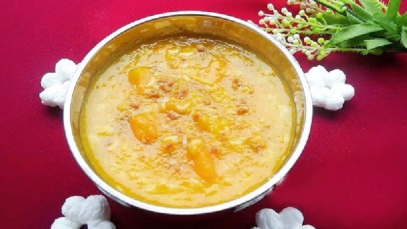 Cháo bí đỏ 3