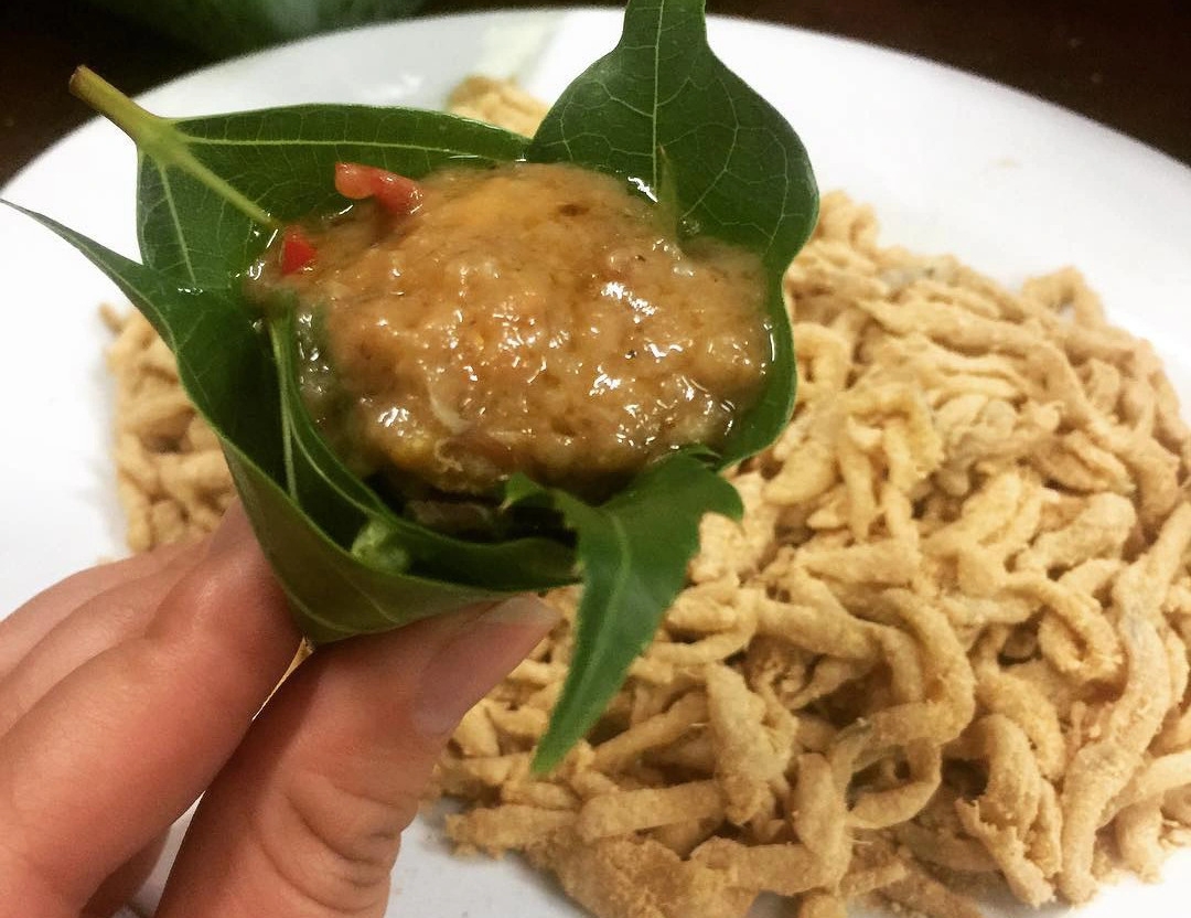 Cách ăn gỏi nhệch