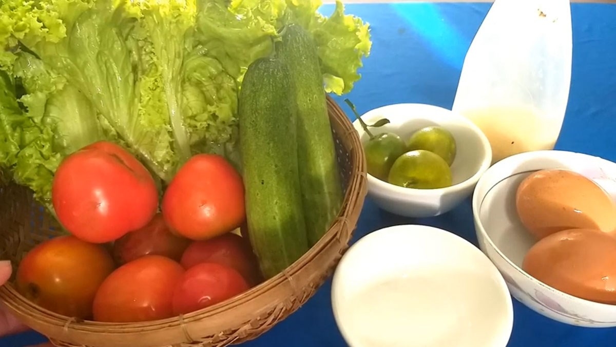 salad trứng - Ảnh 1