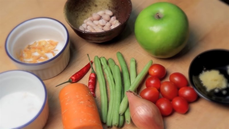 salad táo - Ảnh 1