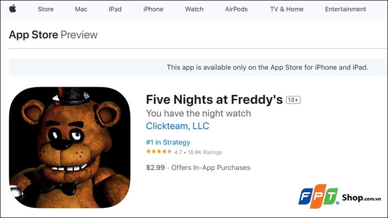 Game Five Nights at Freddy's - hình 9