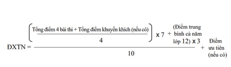 Hướng dẫn tính điểm tốt nghiệp THPT Quốc gia - hình 4