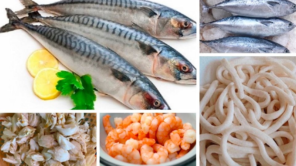 Nguyên liệu làm bánh canh chả cá Quy Nhơn