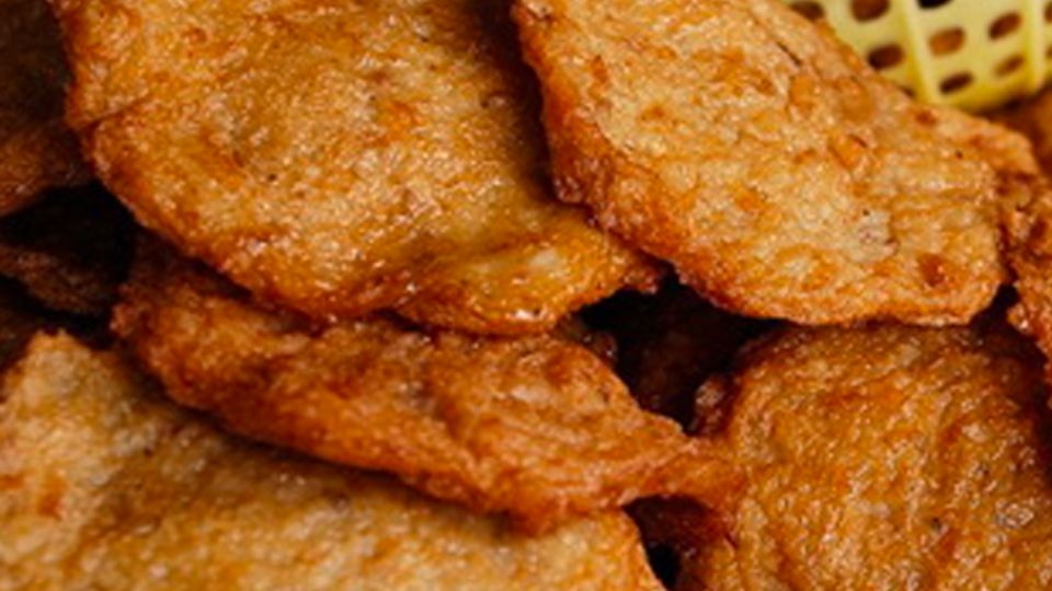 Chiên chả cá