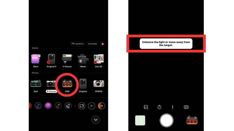 Chụp ảnh 3D bằng Dazz Cam